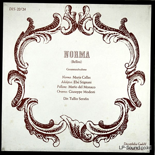 BELLINI NORMA CALLAS MONACO DIS  22-24    3LP BOX
